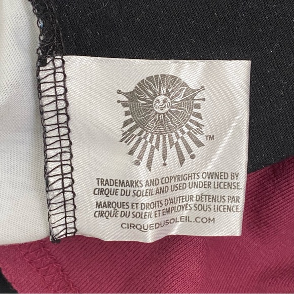 CIRQUE DU SOLEIL Osez Rever Black/Colorful Long Sleeve Women’s Shirt Size M - Picture 10 of 12